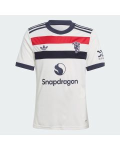 Adidas Man United 3rd Y Jersey 24/25 - Off White