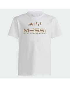 Adidas Messi Ballon d'Or Tee - White