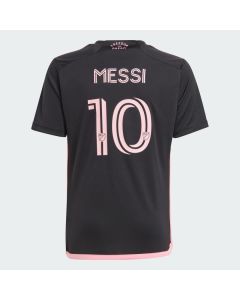 Adidas Inter Miami A Youth Messi Jersey - Black