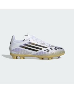 Adidas F50 League FG J - White/Gold
