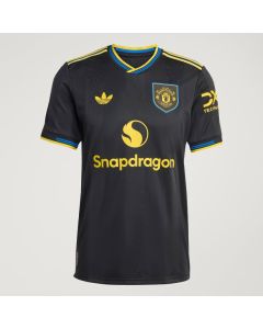 Adidas Man United Auth 3rd Jsy 2025/26 - Black