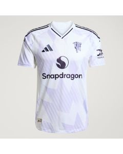 Adidas Man United Auth Away Jsy 2025/26 - White