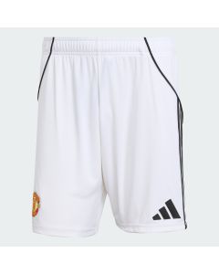 Adidas Man United H Shorts 25/26 - White