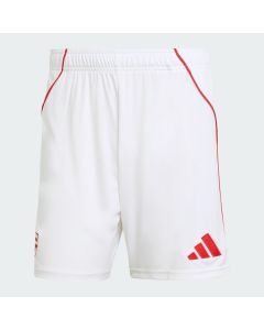 Adidas Arsenal Mens Home Short 25/26 - White