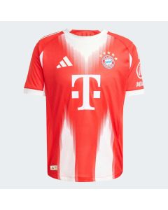 Adidas Bayern Home Auth Jersey 2025/26 - Red