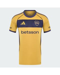 Adidas Boca Juniors Away Jsy 2025/26 - Yellow
