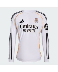 Adidas Real Madrid Home LS 2025/26 - White