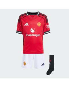 Adidas Man United H 2025/26 Mini Kit - Red