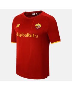 A.S. Roma Youth Home Jersey 21/22 - Red
