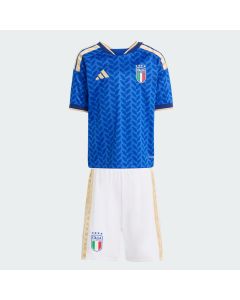 Adidas Italy Home Mini Kit 2026 - Blue