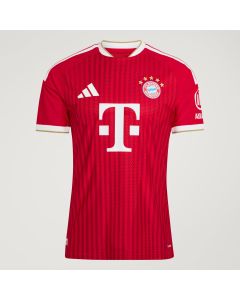 Adidas Bayern Home Auth Jersey 2026/27 - Red