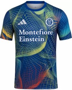 Adidas NYCFC Prematch Jersey 25 - Blue