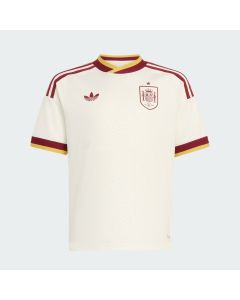 Adidas Spain Youth Away Jersey 2026 - Off White