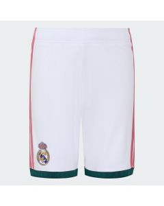 Adidas Real Madrid Home Y Shorts 2026/27 - White
