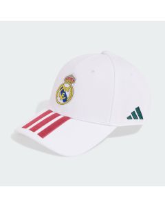 Adidas Real Madrid Baseball Cap - White