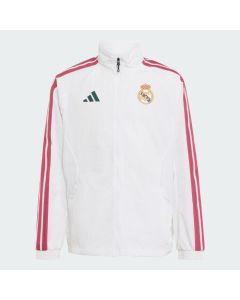 Adidas Real Madrid Anthem Youth Jkt 26/27 - White