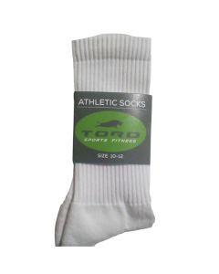 Toro Atheltic Crew Socks - White