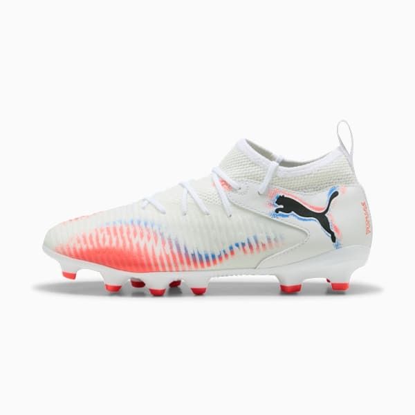 Puma Future 8 Match FG/AG Jr - White/Black/Red