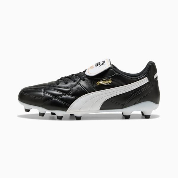 Puma King Top Men's FG - Black/White