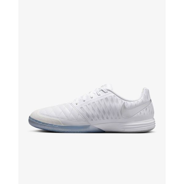 Nike Lunargato II IC - White/Chrome