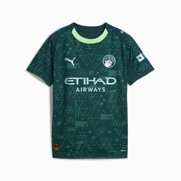 Puma Man City Y 4th Jersey 25/26 - Green