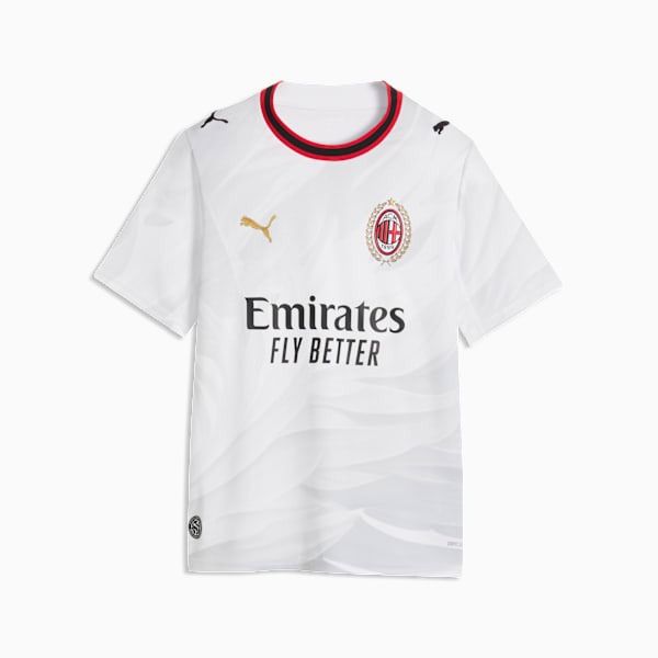 Puma AC Milan Y Away Jersey 26/27 - White