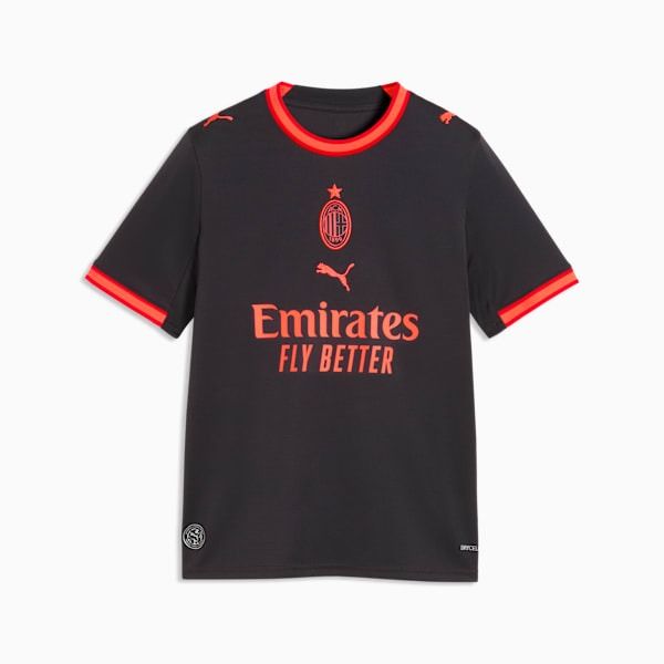 Puma AC Milan Y 3rd Jersey 26/27 - Dark Gray