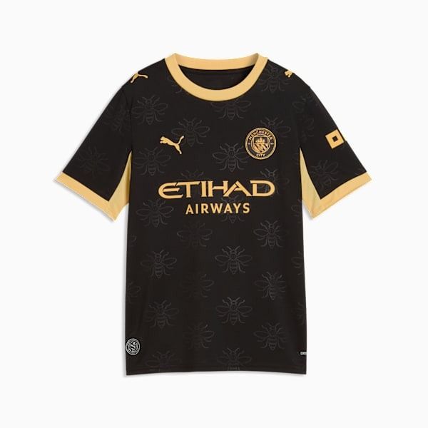 Puma Man City Y Away Jersey 26/27 - Black