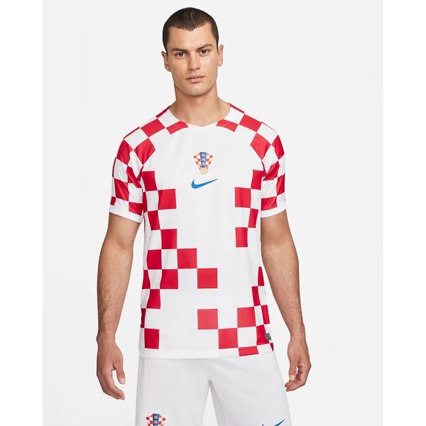 Nike Croatia Mens Home Jersey - White