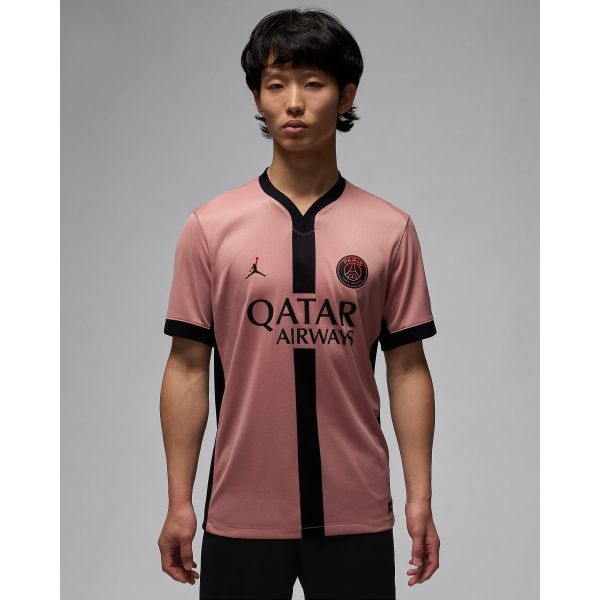 Nike PSG Mens 3rd Jersey 2024/25 - Rust Pink