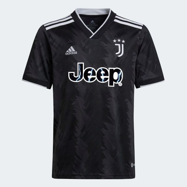 Adidas Juventus Y Away Jersey - Black