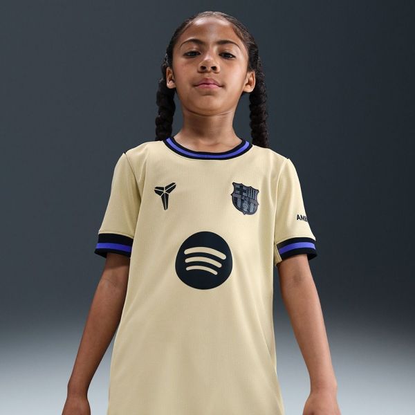 Nike Barcelona Y Away Jsy 2025/26 - Gold