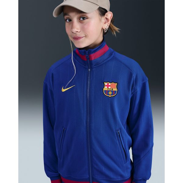 Nike Barcelona Anthem Y Jacket - Blue