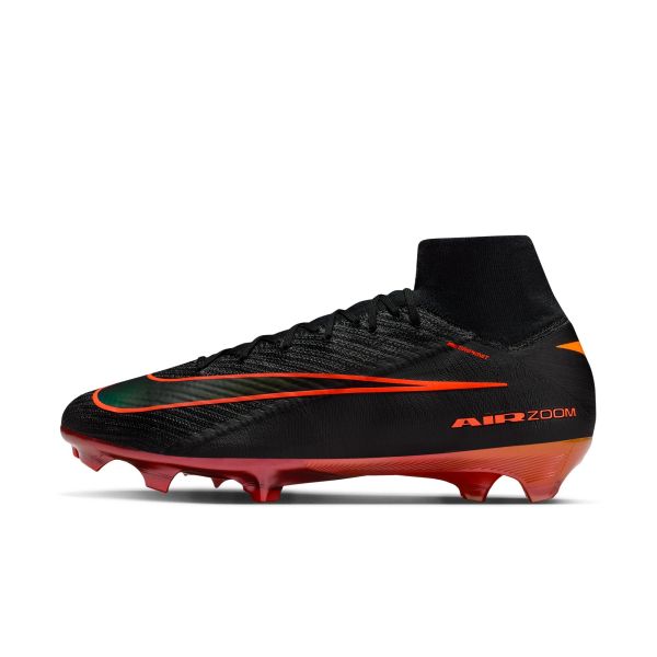 Nike Zoom Superfly 10 Elite FG - Black/Crimson