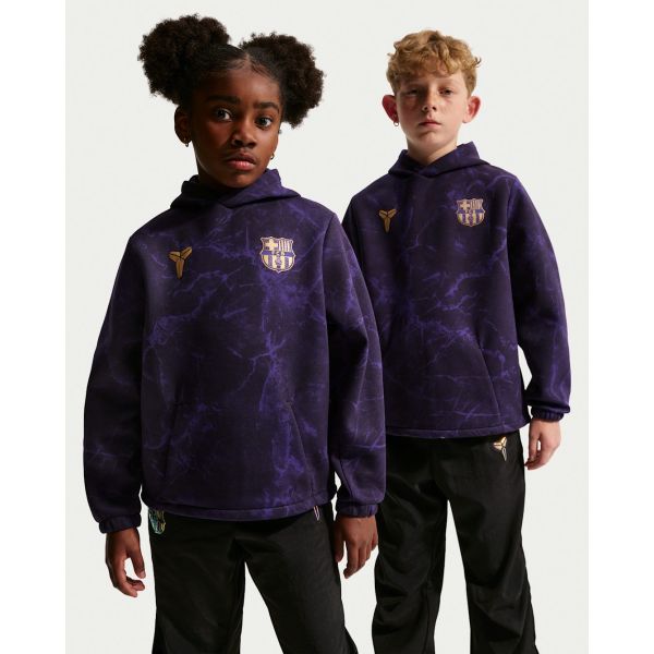 Nike FC Barcelona Hoodie - Black/Purple