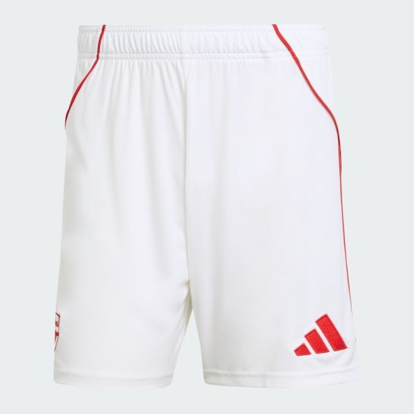 Adidas Arsenal Mens Home Short 25/26 - White