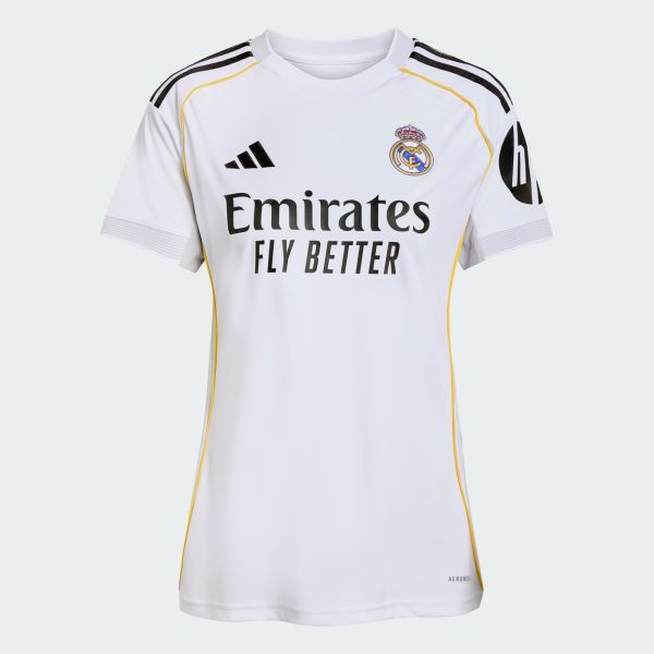 Adidas Real Madrid Home Womens Jsy 2025/26 - White