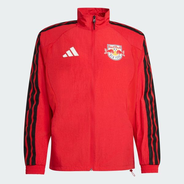 Adidas Red Bulls Anthem Jacket - Collegiate Red