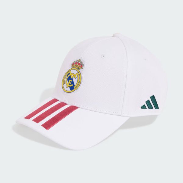 Adidas Real Madrid Baseball Cap - White