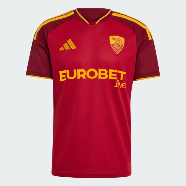 Adidas A.S. Roma Mens Home Jsy 2026/27 - Red