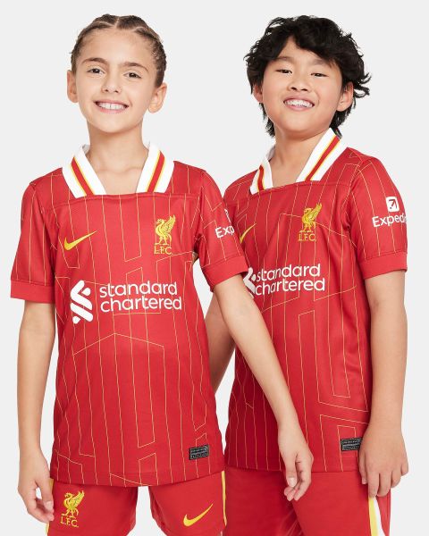 Nike Liverpool Y Home 24/25 Jsy - Red