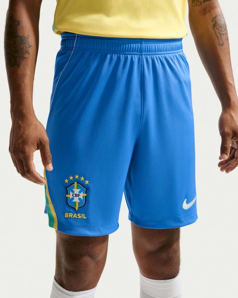 Nike Brasil Mens Home Shorts 2026 - Blue