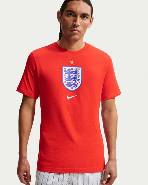Nike England Crest Tee 2026 - Red