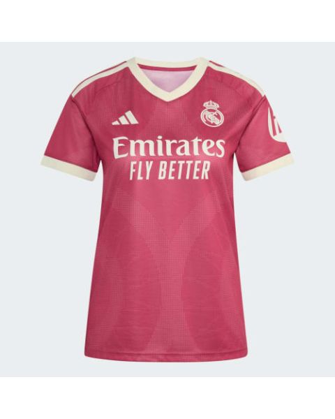 Adidas Real Madrid 3rd Women's Jsy 26/27 - Wild Pink