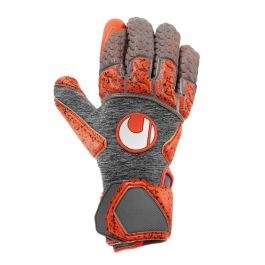 uhlsport Aerored Supergrip Reflex Glove Grey Red