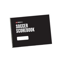 Soccer Score Book - Black