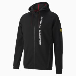 Puma Scuderia Ferrari Race Men s Hooded Sweat Jacket Black