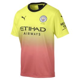 Puma Manchester City Mens 3rd Jersey 19/20-Yellow