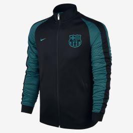 Nike Barcelona N98 Track Jacket Black Green Jackets Apparel