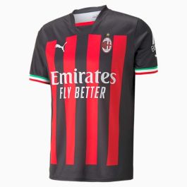 Puma AC Milan Home Jersey 22 - Black